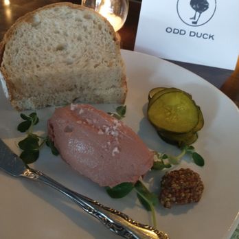 Odd Duck - Chicken liver mousse. - New American Near Me - Milwaukee, Wisconsin Odd Duck - Chicken liver mousse. - New American Near Me - Milwaukee, Wisconsin