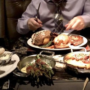 Black+Blue Vancouver - Prime Rib, asparagus, mushrooms - Steakhouses Near Me - Vancouver, British Columbia Black+Blue Vancouver - Prime Rib, asparagus, mushrooms - Steakhouses Near Me - Vancouver, British Columbia