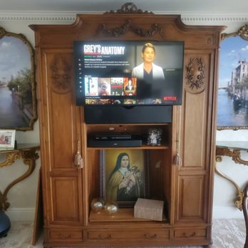 Bec-Tech - Custom TV mounting options for unique situations. - Home Theatre Installation Near Me