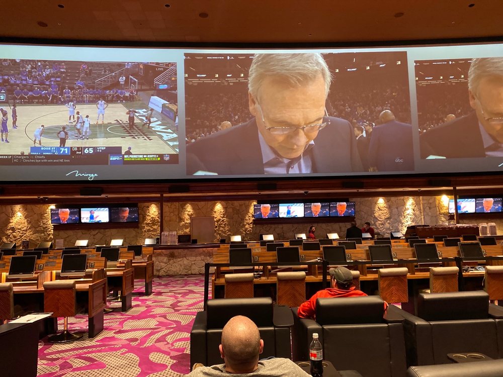 Mirage Sports Book, Las Vegas Roadtrippers