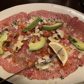 Francesca's on 95th - Lovely carpaccio with avocado, unusual and gorgeous presentation. - Italian Near Me - Oak Lawn, Illinois Francesca's on 95th - Lovely carpaccio with avocado, unusual and gorgeous presentation. - Italian Near Me - Oak Lawn, Illinois
