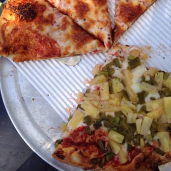 Village Pizza - Green chile pineapple pizza. Wasn't hot enough for us. - Pizza Near Me - Corrales, New Mexico Village Pizza - Green chile pineapple pizza. Wasn't hot enough for us. - Pizza Near Me - Corrales, New Mexico