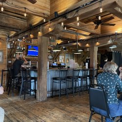 Old Mill Brewpub & Grill - Inside of the Bar area!