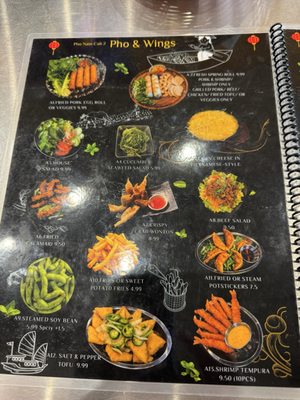 Menu photo 2 Pho and wings San Diego, CA