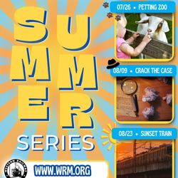 Western Railway Museum - All aboard our Summer Series! Enjoy themed train rides, petting zoos, mystery days & more--fun for all ages in Suisun City!