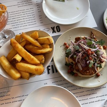 Ox And Finch - Chips and lamb - Tapas/Small Plates Near Me - Glasgow, GLG