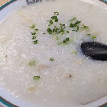 HK Cafe - Juk or congee - Hong Kong Style Cafe Near Me - Honolulu, Hawaii