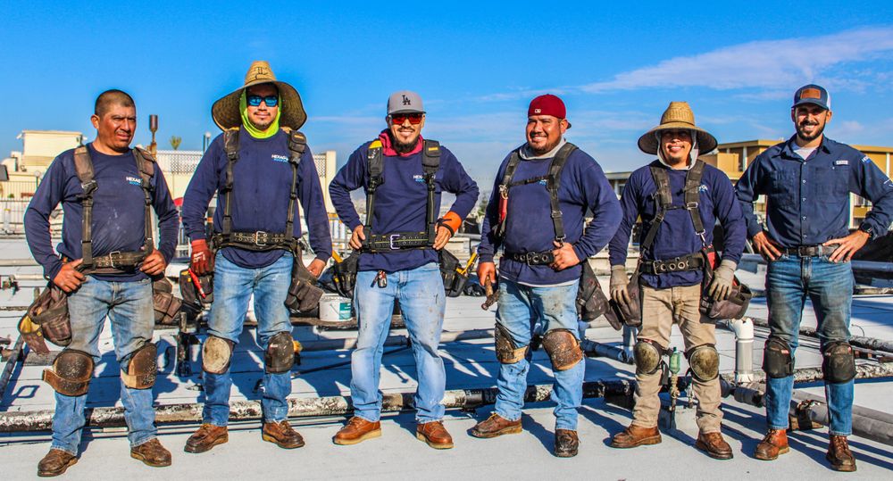 Slide of Hexagon Commercial Roofing