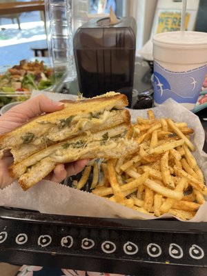 The Happy Grilled Cheese by null