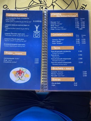 Menu photo 2 La Perlita Cozumel, ROO Menu photo 2 La Perlita Cozumel, ROO