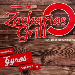 Zacharias Grill - Logo von der Speisekarte