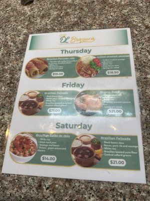 Menu photo 2 DL Brazuca Sunnyvale, CA