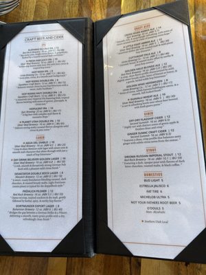 Menu photo 1 Cliffside Restaurant St George, UT