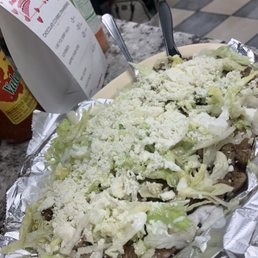 Huarache de bistec Huarache de bistec