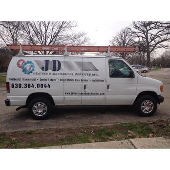 JD Heating & Mechanical Services Inc - JD Heating & Mechanical Van - Heating & Air Conditioning/HVAC Near Me - Aurora, Illinois