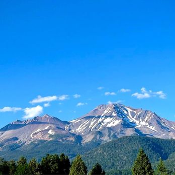 Best Western Plus Tree House - View of Mt. Shasta from our private balcony - Hotels Near Me - Mount Shasta, California