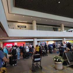 Dollar Rent a Car - Crazy line due to Dollar being cheap asses!