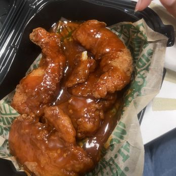 Wingstop - 7 Crispy Tenders Mango Habanero - Chicken Wings Near Me - City Of Industry, California Wingstop - 7 Crispy Tenders Mango Habanero - Chicken Wings Near Me - City Of Industry, California