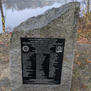 Androscoggin Swinging Bridge - Landmarks & Historical Buildings Near Me
