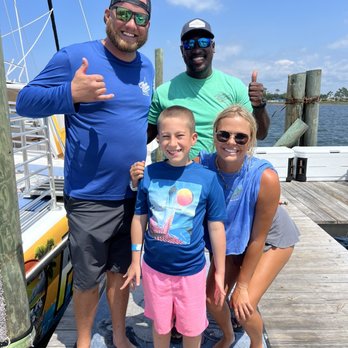 Paradise Adventures - The Paradise Adventure Crew with our 11 year old birthday boy. - Boat Charters Near Me - Panama City Beach, Florida Paradise Adventures - The Paradise Adventure Crew with our 11 year old birthday boy. - Boat Charters Near Me - Panama City Beach, Florida