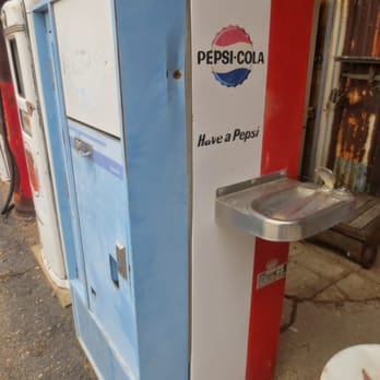 Hackberry General Store - Vintage Pepsi dispenser at The Hackberry General Store on Route 66. - Souvenir Shops Near Me - Hackberry, Arizona