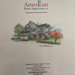 Binder with important information and a place to put your home inspection report. Binder with important information and a place to put your home inspection report.