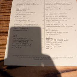 Menu Menu