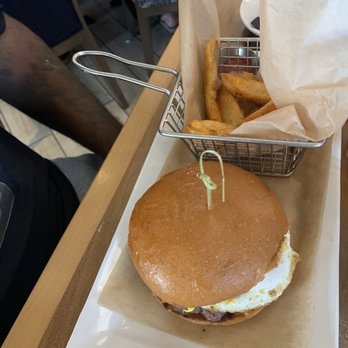 Hash Kitchen - Burger with fries - Breakfast & Brunch Near Me - Scottsdale, Arizona