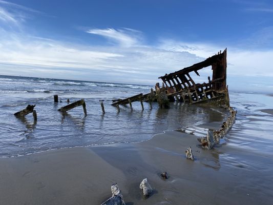Wreck of the Peter Iredale by null