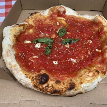 Pittsburgh Street Pizza - Marinara Pizza: sauce, basil, oregano, garlic, olive oil - Food Trucks Near Me - Jeannette, Pennsylvania Pittsburgh Street Pizza - Marinara Pizza: sauce, basil, oregano, garlic, olive oil - Food Trucks Near Me - Jeannette, Pennsylvania