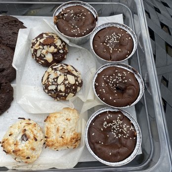 Catskills Bake Works - Vegan brownies, gluten free almond marzipan fudge cookies and gluten free coconut macaroons with dark or white chocolate ganache centers. - Bakeries Near Me - Prattsville, New York Catskills Bake Works - Vegan brownies, gluten free almond marzipan fudge cookies and gluten free coconut macaroons with dark or white chocolate ganache centers. - Bakeries Near Me - Prattsville, New York