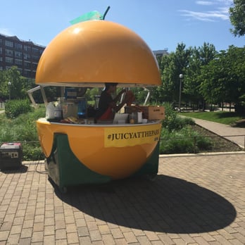West Loop Dog Park - #juicyatthepark. What a novel idea on a 90 degree day! - Dog Parks Near Me - Chicago, Illinois