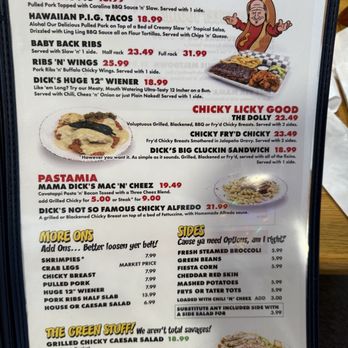 Dick’s Last Resort - Food menu - Bars Near Me - Orlando, Florida Dick’s Last Resort - Food menu - Bars Near Me - Orlando, Florida