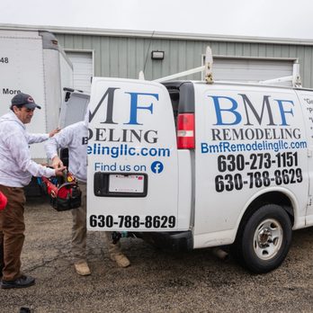 BMF Remodeling - two men shaking hands - General Contractors Near Me - Oswego, Illinois