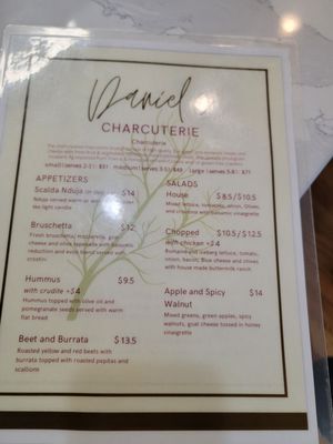 Menu photo 4 Daniel's Charcuterie Park Ridge, IL