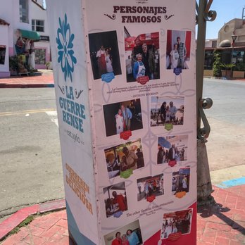 La Guerrerense - Look for this at the corner of the street.  You're on the right track to finding the cart. - Food Stands Near Me - Ensenada, BCN