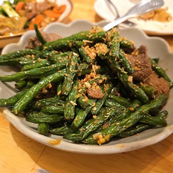 Basil & Co - String beans with angus beef - Thai Near Me - Diamond Bar, California Basil & Co - String beans with angus beef - Thai Near Me - Diamond Bar, California