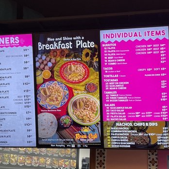 Rosa's Café & Tortilla Factory - Menu - Mexican Near Me - Mesquite, Texas Rosa's Café & Tortilla Factory - Menu - Mexican Near Me - Mesquite, Texas