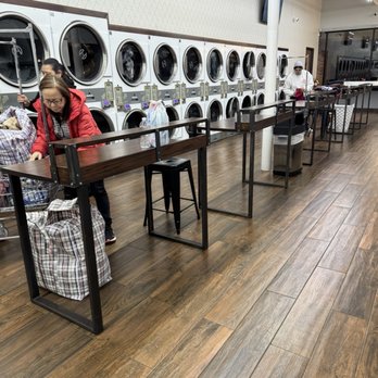 Wash It Proudly - Showing how empty the laundry mat is - Laundromat Near Me - Richardson, Texas Wash It Proudly - Showing how empty the laundry mat is - Laundromat Near Me - Richardson, Texas