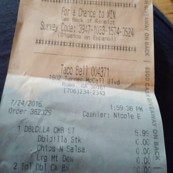 Taco Bell - Fast Food Near Me - Rome, Georgia Taco Bell - Fast Food Near Me - Rome, Georgia