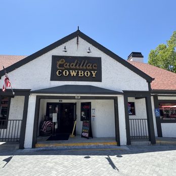 The Cadillac Cowboy - Front Entrance - Barbeque Near Me - Lake Arrowhead, California