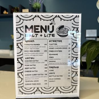 Salt + Light - Menu - Bars Near Me - Troy, Michigan