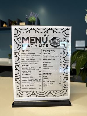 Menu photo 1 Salt + Light Troy, MI
