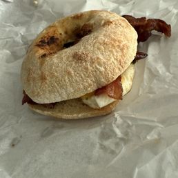 BEC - bacon, egg and cheese BEC - bacon, egg and cheese