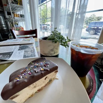 Annie O Love’s Cookie Cafe - Birthday Cheesecake and iced coffee - Cafes Near Me - Charleston, South Carolina Annie O Love’s Cookie Cafe - Birthday Cheesecake and iced coffee - Cafes Near Me - Charleston, South Carolina