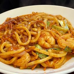 Shrimp Yaki Udon