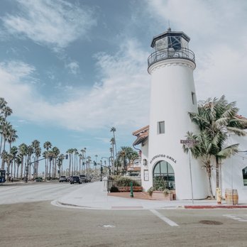 Bluewater Grill - Beautiful Light House exterior. - Seafood Near Me - Santa Barbara, California
