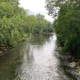 Willow river and falls Willow river and falls