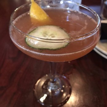 Rockwell Republic - Drink of the Day. I forget the name...Eye of the Tiger Lily? It was slightly spicy and just so-so. - New American Near Me - Grand Rapids, Michigan