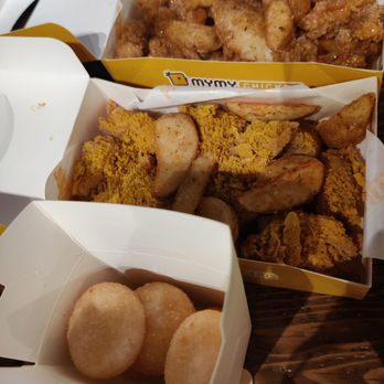 MyMy Chicken - Cheese balls, Korean style curry chicken and honey garlic chicken - Korean Near Me - Mississauga, Ontario MyMy Chicken - Cheese balls, Korean style curry chicken and honey garlic chicken - Korean Near Me - Mississauga, Ontario